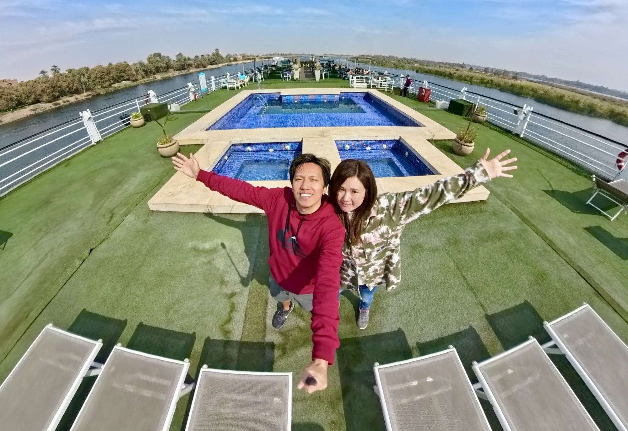 エジプトのクルーズ船