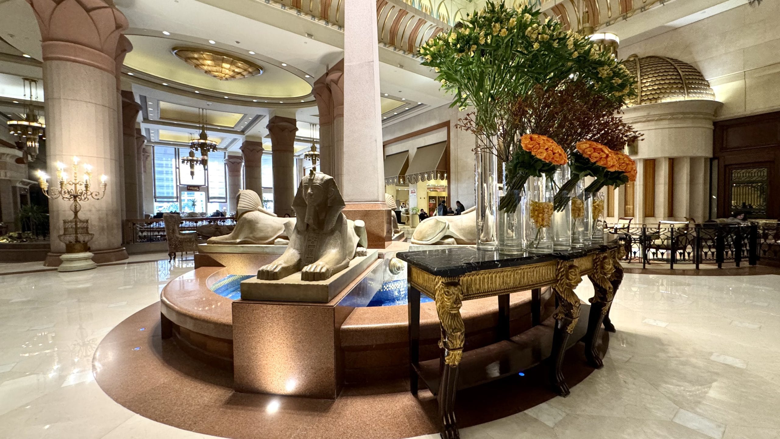 エジプト：インターコンチネンタル カイロ シティスターズのロビー