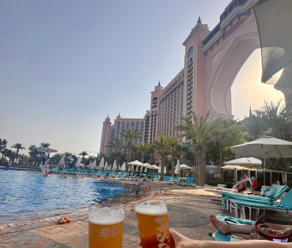 ドバイ:アトランティスのプール