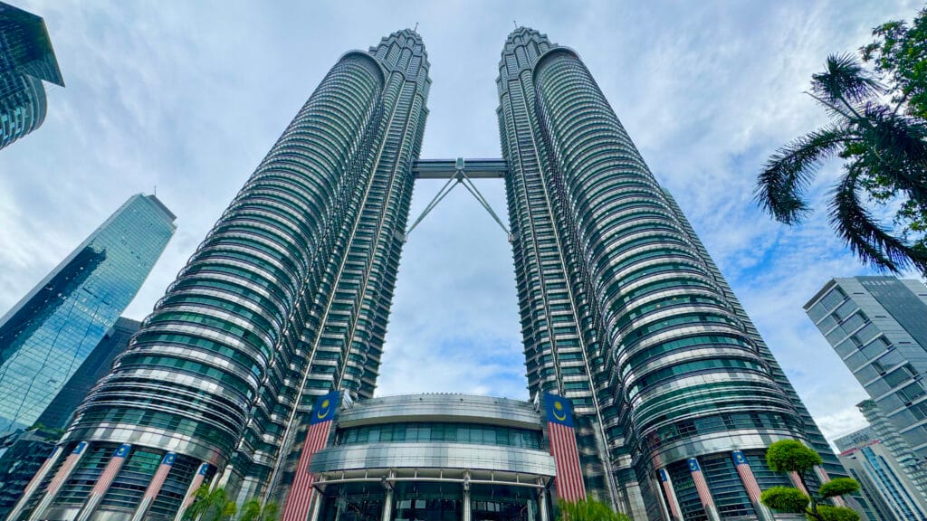 マレーシアのペトロナスツインタワー