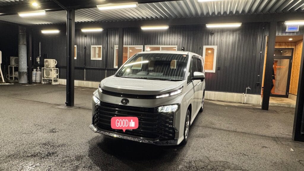 冬の北海道で使用したレンタカー