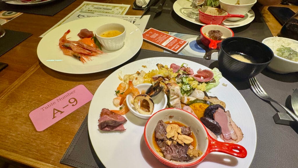 【定山渓 鶴雅リゾートスパ 森の謌】絶品ご飯